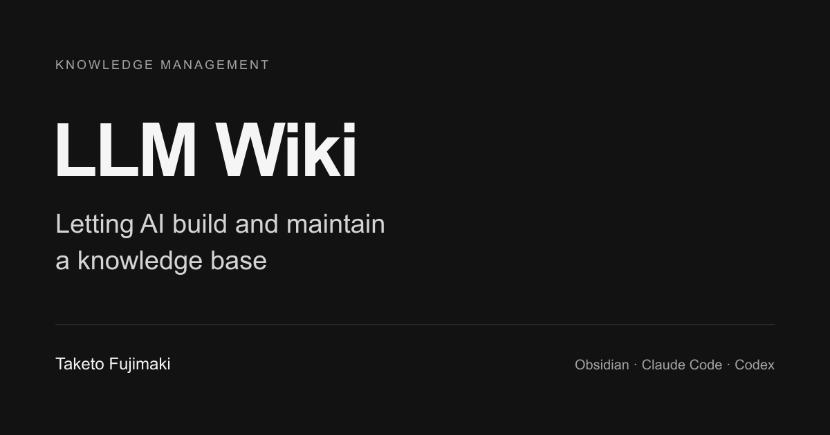 LLM Wiki: Letting AI build and maintain a knowledge base